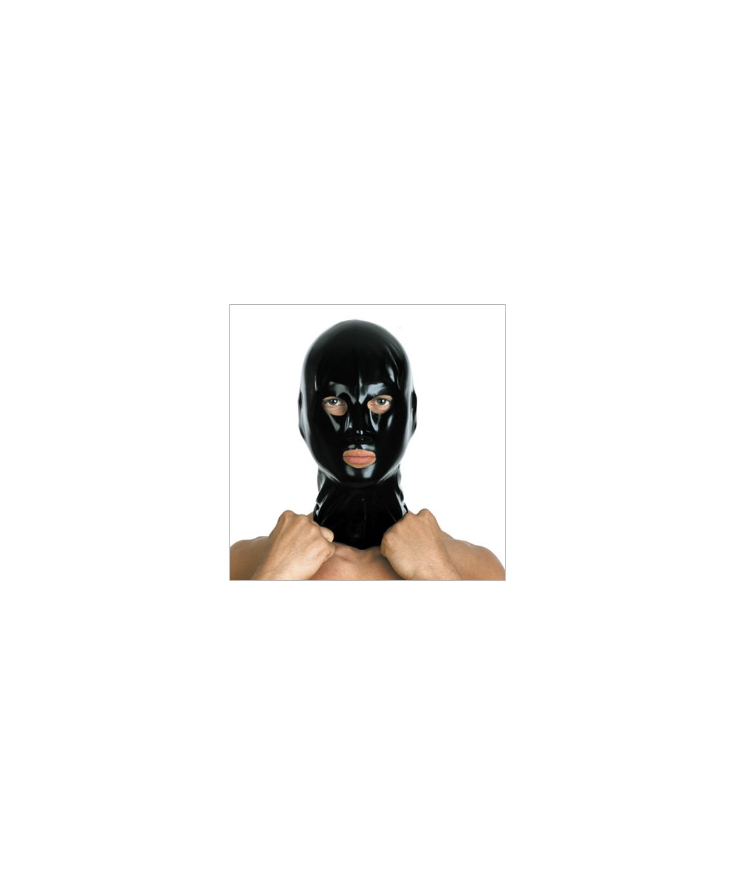 Blackstyle lateksa maska ar izgriezumiem